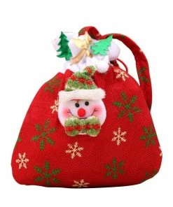 House Of Happiness Store 2018 Cute Sock Halloween Christmas Tree Hanging Pendant New Year Tree Pendants Christmas Gift Bag Party DIY Home Decorations