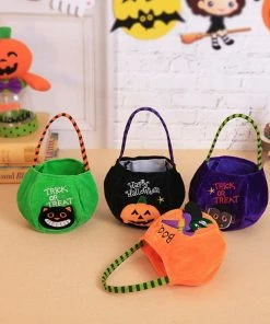 House Of Happiness Store 2018 Cute Sock Halloween Christmas Tree Hanging Pendant New Year Tree Pendants Christmas Gift Bag Party DIY Home Decorations