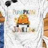 The American Store 2018 Halloween Fashion Women T-Shirt Short Sleeve Pumpkin Spice Junkie Letter Truck Print V-Neck Cute T-Shirt Ladies Tops Tee Halloween Women Clothing 1 The American Store 2018 Halloween Fashion Women T-Shirt Short Sleeve Pumpkin Spice Junkie Letter Truck Print V-Neck Cute T-Shirt Ladies Tops Tee Halloween Women Clothing