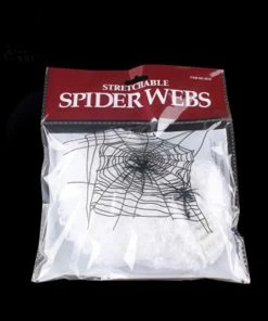 WOWCC Professional Dropshipping Store 2018 Halloween Scary Party Scene Props White Stretchy Cobweb Spider Web Horror Halloween Decoration For Bar Haunted House Halloween Prop