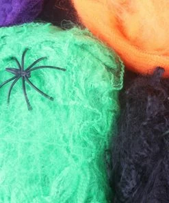 WOWCC Professional Dropshipping Store 2018 Halloween Scary Party Scene Props White Stretchy Cobweb Spider Web Horror Halloween Decoration For Bar Haunted House Halloween Prop