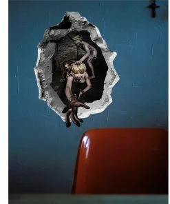 The American Store 2018 Halloween Decoration Happy Halloween Household Room Wall Mural Decor Decal Removable Terror 3d Wall @40 Halloween Gift Collection