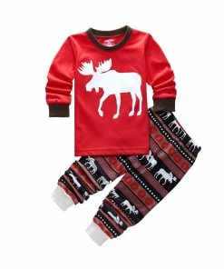 Upviup 2018 Kids Pijama Boys Pijamas Pyjama Baby Boy Christmas Pajamas Pyjamas Kids Toddle Homewear Sets Sleepwear Christmas Kids Clothing