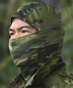 WOLF ENEMY PUBG Gear Store 2018 Multicam Tropic Quick-dry Nijia Balaclava/ MTP Full Face Soft Skullies & Beanies Hunting Caps