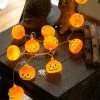 Lehu Store 2018 New 1 Set Pumpkin 10 LED String Lights Halloween Decoration Lights Warm White Halloween Home Decoration Accessorie 1 Lehu Store 2018 New 1 Set Pumpkin 10 LED String Lights Halloween Decoration Lights Warm White Halloween Home Decoration Accessorie