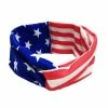 Headband Accessories Store 2018 New 1PCS America Rabbit Ears 4th Of July Flag Elastic Bow Headband Twist Turban For Kids Girls Head Band Hair Accessories