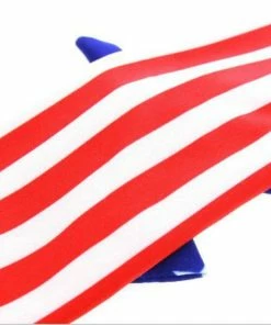 Headband Accessories Store 2018 New 1PCS America Rabbit Ears 4th Of July Flag Elastic Bow Headband Twist Turban For Kids Girls Head Band Hair Accessories