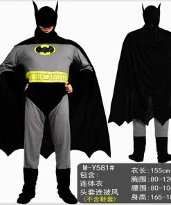 Cosplina Store 2018 New Black Batman Costume For Man Womens Super Hero Couple Cosplay Clothing Masquerade Party Halloween Costumes For Couple Couple Halloween Costume