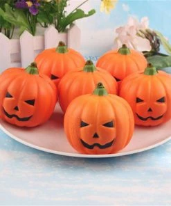 Tao Town Store 2018 NEW Halloween Artificial Pumpkin Simulation Fake Lifelike Props Garden Home Party Decor Halloween Decor DIY Halloween Decor Halloween Decorations