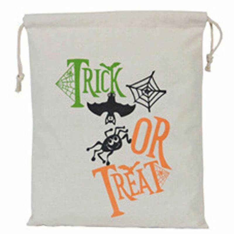 Josephu Store 2018 NEW Halloween Printing Spider Pumpkin Canvas Bags Beam Port Drawstring Sack Candy Gift Bags Treat Or Trick Party Decoration 11 Josephu Store 2018 NEW Halloween Printing Spider Pumpkin Canvas Bags Beam Port Drawstring Sack Candy Gift Bags Treat Or Trick Party Decoration