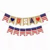 Onlineamericanstore 2019 4th Of July USA Banner Pennants Stars Stripes USA Party Supplies Independence Day Decor Patriotic Memorial Day