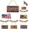 Onlineamericanstore 2019 American 4th Of July Independence Day Wooden Plaque Sign God Bless America Decoracion De Fiestas Y Eventos Decoration Patriotic Theme Party Supplies