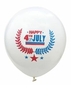 Online American Store 2019 American National Independence Day 4th Of July Red And Blue Print Balloons 10 Pcs Party Favors Supplies Decoration