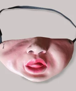 We-life House Store 2019 Funny Adult Party Mask Latex Clown Cosplay Half Face Horrible Scary Masks Masquerade Halloween Party Decor Halloween