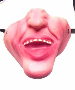 We-life House Store 2019 Funny Adult Party Mask Latex Clown Cosplay Half Face Horrible Scary Masks Masquerade Halloween Party Decor Halloween