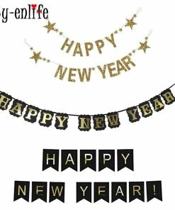 Joy-enlife Fun Party Store New Year Collection 2019 Happy New Year Decoration Funny Photo Booth Props Gold Black Banner Garland Cake Toppers Christmas Navidad Party Supplies 77 Joy-enlife Fun Party Store New Year Collection 2019 Happy New Year Decoration Funny Photo Booth Props Gold Black Banner Garland Cake Toppers Christmas Navidad Party Supplies