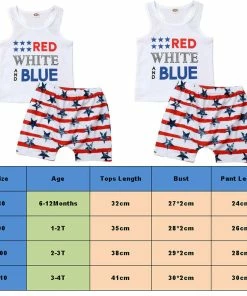 Baby Yilin Store 2019 Infant Toddler Boy 4th Of July Summer Outfits Set Letter Print Vest Tops+Star Striped Shorts Independence Day Clothes 6M-4T Mens Clothing 11 Baby Yilin Store 2019 Infant Toddler Boy 4th Of July Summer Outfits Set Letter Print Vest Tops+Star Striped Shorts Independence Day Clothes 6M-4T Mens Clothing