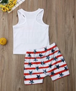 Baby Yilin Store 2019 Infant Toddler Boy 4th Of July Summer Outfits Set Letter Print Vest Tops+Star Striped Shorts Independence Day Clothes 6M-4T Mens Clothing 15 Baby Yilin Store 2019 Infant Toddler Boy 4th Of July Summer Outfits Set Letter Print Vest Tops+Star Striped Shorts Independence Day Clothes 6M-4T Mens Clothing