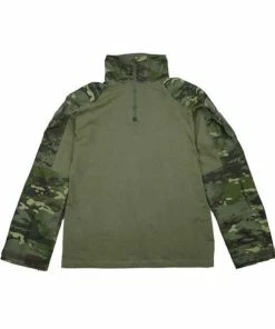 True Guard Apparel & Uniforms 2019 MTP 1/4 Zip Long Sleeve Combat G3 Frog Suits Mandrain Collar Multicam Tropic Tactical Shirt MTP Army Combat Shirt & Pants