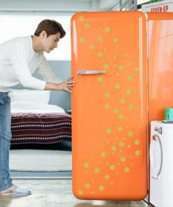 The American Store 2019 New Year Merry Christmas Decorations For Home Luminous Snowflake Background Decorative Sticker Removable Navidad Natal