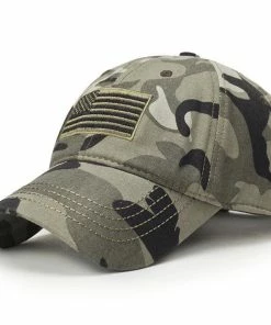 MI TO Store Newbrand USA Flag Camouflage Baseball Cap Army Embroidery Cotton Tactical Snapback Hats Baseball Caps