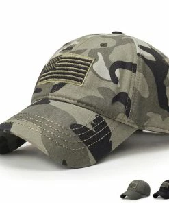 MI TO Store Newbrand USA Flag Camouflage Baseball Cap Army Embroidery Cotton Tactical Snapback Hats Baseball Caps