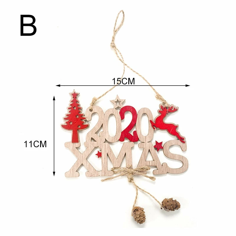 FX7816 Daily Necessities Store Christmas Decorations 2020 Merry Christmas Decor For Home Happy New Year Supplies Navidad Xmas Gift Wooden Ornament Christmas Tree Decoration Pendant 9 FX7816 Daily Necessities Store Christmas Decorations 2020 Merry Christmas Decor For Home Happy New Year Supplies Navidad Xmas Gift Wooden Ornament Christmas Tree Decoration Pendant