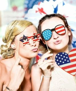 The American Store Patriotic Theme Party Supplies 25PCS Photo Booth Props For Independence Day Beards Lips Flag 4th Of July Photo Props Party Favors 15 The American Store Patriotic Theme Party Supplies 25PCS Photo Booth Props For Independence Day Beards Lips Flag 4th Of July Photo Props Party Favors