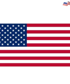 Onlineamericanstore 3 PCS Double Sided Printed American Polyester Grommets USA Flag