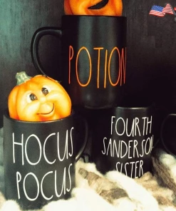 Onlineamericanstore Halloween Prop Rae Dunn Inspired Halloween Vinyl Mug Decals, Rae Dunn Halloween Decals, Hearth & Hand Mug Decals, Hearth Hand Halloween Decals Update Your Settings