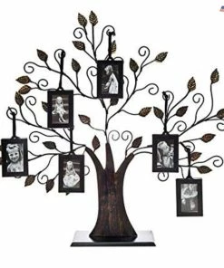 The American Store Wall Decor & Art Klikel Family Tree Photo Frame - Display With 10 Hanging Picture