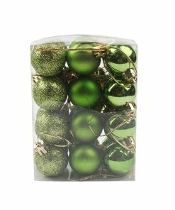 Online American Store Christmas Decorations 30mm Christmas Xmas Tree Ball Bauble Hanging Home Party Ornament Decor Packaging Christmas Merry Christmas Decoration