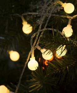 The American Store 3M 6M 10M Battery Waterproof Fairy Garland LED Ball Decorative String Lights For Christmas Tree Wedding Home Indoor Decoration