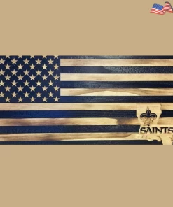 The American Store Concealment Flags Custom Handmade Shou Sugi Ban Style American Flags