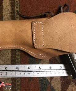 Onlineamericanstore Fits: Colt Model 1911 Leather Western Open Top Holster | Springfield Ruger RIA Taurus 45