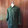 The American Store U.S. Army Medium Vietnam Era | Fatigue OG 107 | Cotton Green Sateen Shirt For Men's Vintage