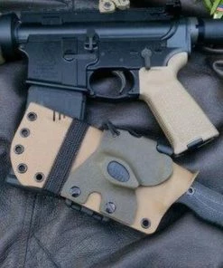 The American Store Schrade Knife - Kydex Sheath | Night Stalker | Firestarter And Button Light Military Clothing & Accessories