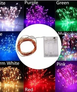 LEIBABA Store 3m 30 Lamp LED Strip Light Battery Box Light String Christmas Decorations For Home Decor New Year Decoration Christmas 2018.q