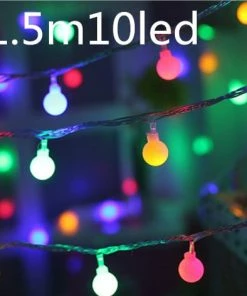 LEIBABA Store 3m 30 Lamp LED Strip Light Battery Box Light String Christmas Decorations For Home Decor New Year Decoration Christmas 2018.q
