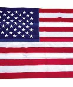 Onlineamericanstore 3x5 FT American Flag U.S.A US 4th Of July Decorations Strips&Stars Polyester 5 PCS