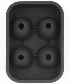 JCBROS Store 4 Grids 3D Skull Head Ice Cube Mold Halloween Skull Shaped Whisky Wine Ice Cube Tray Maker Chocolate Mould Bar Party Supplies Trending