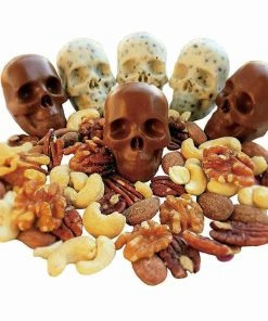 JCBROS Store 4 Grids 3D Skull Head Ice Cube Mold Halloween Skull Shaped Whisky Wine Ice Cube Tray Maker Chocolate Mould Bar Party Supplies Trending