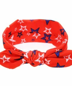 Sweetest Boutique 4 Pcs/lot , 4th Of July Knotted Headwraps, Independence Day Top Knot Headband 14 Sweetest Boutique 4 Pcs/lot , 4th Of July Knotted Headwraps, Independence Day Top Knot Headband