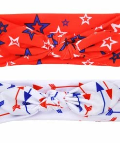Sweetest Boutique 4 Pcs/lot , 4th Of July Knotted Headwraps, Independence Day Top Knot Headband 13 Sweetest Boutique 4 Pcs/lot , 4th Of July Knotted Headwraps, Independence Day Top Knot Headband