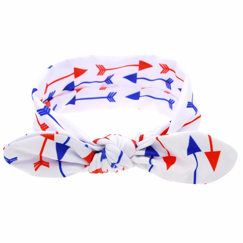 Sweetest Boutique 4 Pcs/lot , 4th Of July Knotted Headwraps, Independence Day Top Knot Headband 4 Sweetest Boutique 4 Pcs/lot , 4th Of July Knotted Headwraps, Independence Day Top Knot Headband