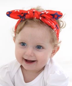 Sweetest Boutique 4 Pcs/lot , 4th Of July Knotted Headwraps, Independence Day Top Knot Headband 12 Sweetest Boutique 4 Pcs/lot , 4th Of July Knotted Headwraps, Independence Day Top Knot Headband