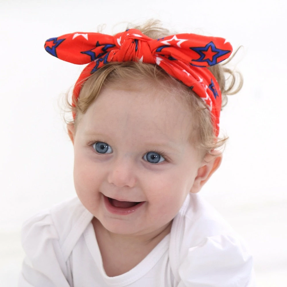 Sweetest Boutique 4 Pcs/lot , 4th Of July Knotted Headwraps, Independence Day Top Knot Headband 6 Sweetest Boutique 4 Pcs/lot , 4th Of July Knotted Headwraps, Independence Day Top Knot Headband