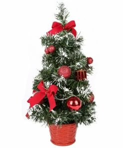 Surprising World Store 40CM Christmas Tree Warm Light New Year Xmas Tree Ornaments For Home Party Decoration Merry Christmas Table Decor Best Kids Gift