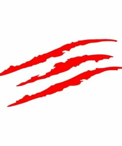 Yicare Store 40cmX12cm Funny Car Sticker Reflective Monster Scratch Stripe Claw Marks Car Auto Headlight Decoration Vinyl Decal Car Stickers