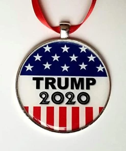 The American Store Donald Trump President Christmas Ornament For Christmas Tree Decorations (President Trump)